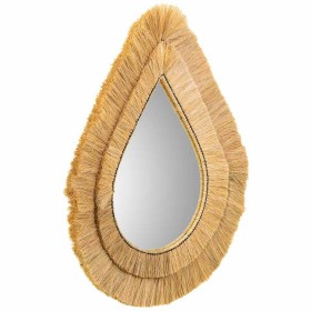 Miroir mural Alexandra House Living Marron Fer Fibre naturelle 80 x 3 x 62 cm de Alexandra House Living, Miroirs muraux - Réf...