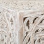 Centre Table Alexandra House Living White Mango wood 45 x 45 x 45 cm by Alexandra House Living, Tables - Ref: D1632642, Price...