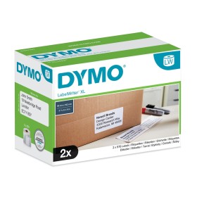 Rollo de Etiquetas Dymo S0904980 Blanco Negro/Blanco | Tienda24 Tienda24.eu