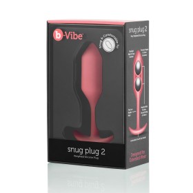 Plug Anal B-Vibe 2 Laranja Coral de B-Vibe, Massajadores elétricos - Ref: S9402968, Preço: 37,15 €, Desconto: %