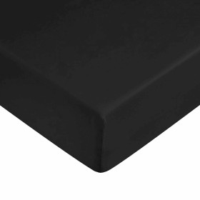 Fitted bottom sheet Happy Home MIX COLORS Black Single | Tienda24 - Global Online Shop Tienda24.eu