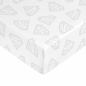 Fitted bottom sheet Superman Multicolour Single by N/A, Sheets and pillowcases - Ref: S9800131, Price: 29,21 €, Discount: %