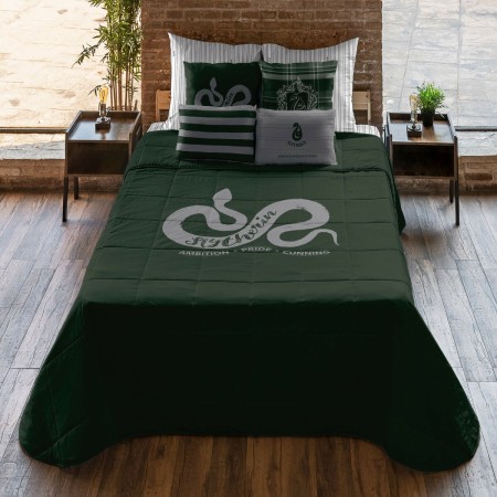 Duvet Harry Potter Slytherin Multicolour 190 x 4 x 270 cm Single | Tienda24 - Global Online Shop Tienda24.eu