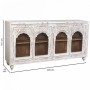 Credenza Alexandra House Living Crema Legno di mango 43 x 204 x 101 cm di Alexandra House Living, Credenze e buffet - Rif: D1...