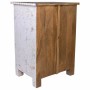 Mesa de Cabeceira Alexandra House Living Branco Castanho 40 x 53 x 73 cm de Alexandra House Living, Mesinhas de cabeceira - R...