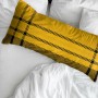 Capa de almofada Harry Potter Hufflepuff Multicolor 175 Fios 45 x 125 cm | Tienda24 - Global Online Shop Tienda24.eu