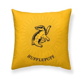 Fodera per cuscino Harry Potter Hufflepuff Giallo Multicolore 50 x 50 cm di Harry Potter, Copricuscini e federe - Rif: S98007...