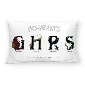 Cushion cover Harry Potter Shields White Multicolour 30 x 50 cm by Harry Potter, Cushion Covers - Ref: S9800868, Price: 9,01 ...