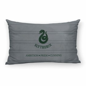 Fodera per cuscino Harry Potter Slytherin Grigio Multicolore 30 x 50 cm di Harry Potter, Copricuscini e federe - Rif: S980087...