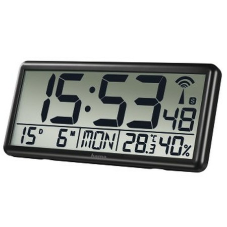 Horloge Murale Hama Jumbo Noir Plastique | Tienda24 Tienda24.eu