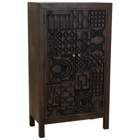 Armoire Alexandra House Living Marron Bois 35 x 140 x 78 cm de Alexandra House Living, Penderies - Réf : D1632672, Prix : 558...