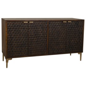 Credenza Alexandra House Living Marrone Legno Ferro 40 x 85 x 165 cm di Alexandra House Living, Credenze e buffet - Rif: D163...