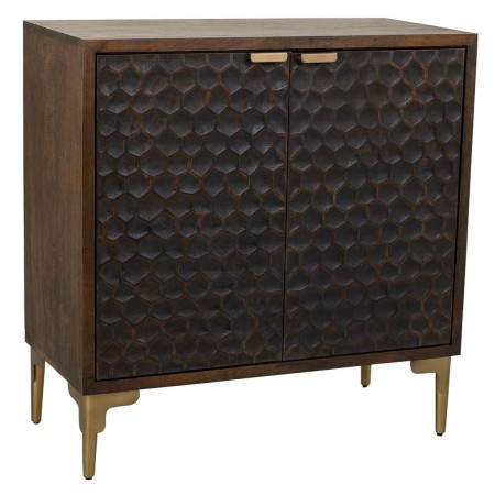 Console Alexandra House Living Brown Wood Iron 40 x 85 x 83 cm | Tienda24 - Global Online Shop Tienda24.eu