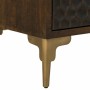 Console Alexandra House Living Brown Wood Iron 40 x 85 x 83 cm | Tienda24 - Global Online Shop Tienda24.eu