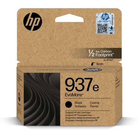 Tinteiro de Tinta Original HP 4S6W9NE Preto | Tienda24 Tienda24.eu