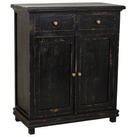 Hall Table with Drawers Alexandra House Living Black Wood 40 x 100 x 85 cm by Alexandra House Living, Tables - Ref: D1632684,...