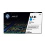 Original Toner HP 654A Cyan | Tienda24 Tienda24.eu