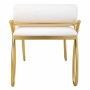 Banquette Alexandra House Living Or Mousse Fer Bois MDF 49 x 53 x 112 cm de Alexandra House Living, Chaises - Réf : D1632687,...