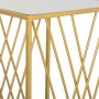 Corner table Alexandra House Living Gold 40 x 70 x 40 cm | Tienda24 - Global Online Shop Tienda24.eu