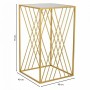 Corner table Alexandra House Living Gold 40 x 70 x 40 cm | Tienda24 - Global Online Shop Tienda24.eu