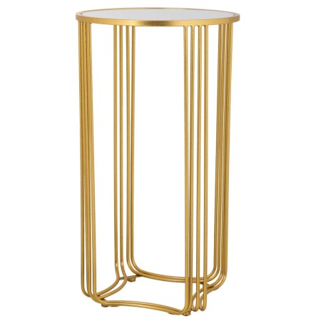 Corner table Alexandra House Living Gold 38 x 70 x 38 cm | Tienda24 - Global Online Shop Tienda24.eu