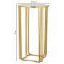 Corner table Alexandra House Living Gold 38 x 70 x 38 cm | Tienda24 - Global Online Shop Tienda24.eu