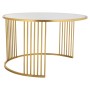 Tischdekoration Alexandra House Living Gold Eisen Spiegel Holz MDF 80 x 48 x 80 cm | Tienda24 - Global Online Shop Tienda24.eu