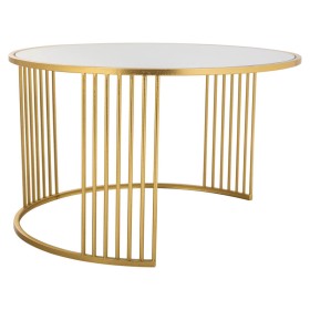 Centre Table Alexandra House Living Gold Iron Mirror MDF Wood 80 x 48 x 80 cm by Alexandra House Living, Tables - Ref: D16326...