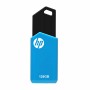 Clé USB HP HPFD150W-128 Bleu Noir/Bleu 128 GB (1 Unité) | Tienda24 Tienda24.eu