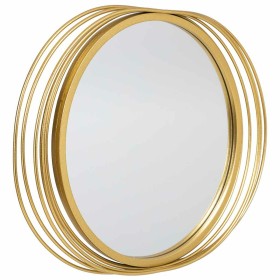 Wall mirror Alexandra House Living Gold Metal Iron Mirror 4 x 49 x 66 cm by Alexandra House Living, Wall-Mounted Mirrors - Re...