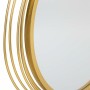 Wall mirror Alexandra House Living Gold Metal Iron Mirror 4 x 49 x 66 cm | Tienda24 - Global Online Shop Tienda24.eu