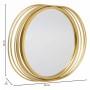 Wall mirror Alexandra House Living Gold Metal Iron Mirror 4 x 49 x 66 cm | Tienda24 - Global Online Shop Tienda24.eu