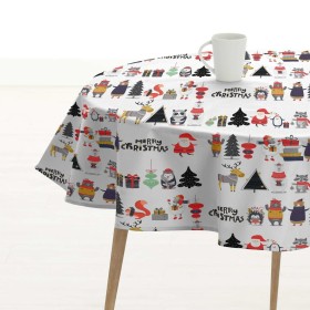 Nappe enduite antitache Belum Christmas Toile Rouge Lin 100 x 150 cm | Tienda24 - Global Online Shop Tienda24.eu