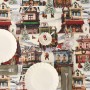 Fleckenabweisende geharzte Tischdecke Belum Christmas City Bunt 200 x 150 cm | Tienda24 - Global Online Shop Tienda24.eu