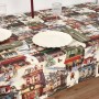 Fleckenabweisende geharzte Tischdecke Belum Christmas City Bunt 200 x 150 cm | Tienda24 - Global Online Shop Tienda24.eu