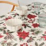 Stain-proof resined tablecloth Belum Christmas Flowers Red Green Natural 150 x 150 cm | Tienda24 - Global Online Shop Tienda24.eu