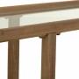 Ingresso Alexandra House Living Marrone Ferro Legno di abete Vetro temperato 33 x 75 x 120 cm di Alexandra House Living, Tavo...