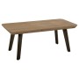 Centre Table Alexandra House Living Brown Iron Plate Fir wood 50 x 40 x 100 cm | Tienda24 - Global Online Shop Tienda24.eu