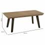 Centre Table Alexandra House Living Brown Iron Plate Fir wood 50 x 40 x 100 cm | Tienda24 - Global Online Shop Tienda24.eu