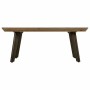 Centre Table Alexandra House Living Brown Iron Plate Fir wood 50 x 40 x 100 cm | Tienda24 - Global Online Shop Tienda24.eu