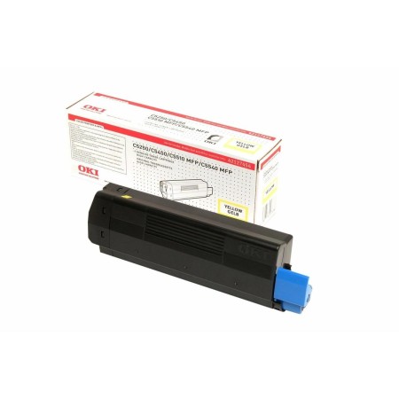 Toner original OKI 42127454 Jaune | Tienda24 Tienda24.eu