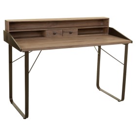 Desk Alexandra House Living Brown Wood Iron Plate Fir wood 60 x 95 x 130 cm by Alexandra House Living, Computer desks and tab...