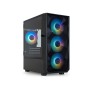 ATX Semi-tower Box TooQ TQGCC901-B Black | Tienda24 Tienda24.eu