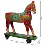 Figurine Décorative Alexandra House Living Bois de manguier Cheval 36 x 96 x 86 cm | Tienda24 - Global Online Shop Tienda24.eu