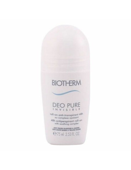 Desodorante Roll-On Pure Invisible Biotherm | Tienda24 Tienda24.eu