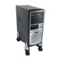 Soporte CPU con Ruedas Fellowes 8039001 Negro Plástico | Tienda24 Tienda24.eu