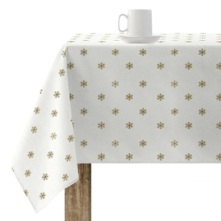 Nappe enduite antitache Belum Snowflakes Gold Multicouleur 250 x 150 cm | Tienda24 - Global Online Shop Tienda24.eu