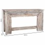 Hall Alexandra House Living White Grey Mango wood 39 x 86 x 160 cm Aged finish Engraving by Alexandra House Living, Sideboard...