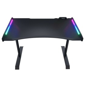 Schreibtisch Gaming Romo TERRANOVA Schwarz | Tienda24 Tienda24.eu