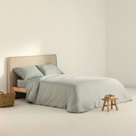 Housse de Couette SG Hogar Gris 300 Fils 140 x 200 cm de SG Hogar, Couettes et housses de couette - Réf : S9803033, Prix : 24...